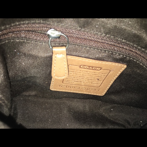 Small Brown Coach Purse - Picture 5 of 8